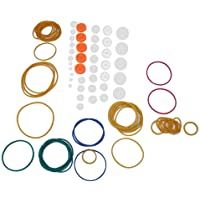 Juego de Poleas de Correa de 84 Piezas- Conjunto de Combinación de Banda de Goma de Polea de Transmisión de Alto…